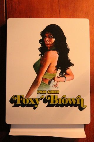 Foxy Brown (1974) Arrow Video Steelbook Blu - Ray Rare & Out Of Print Oop