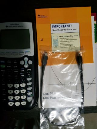 Texas Instruments Ti - 84 Plus Graphing Calculator -,  Rarely.