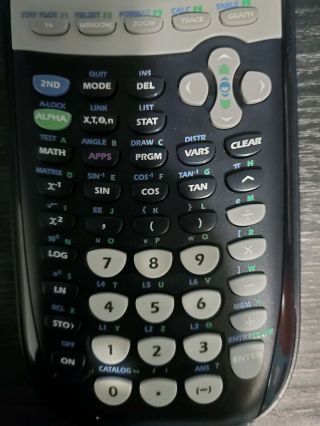 Texas Instruments TI - 84 Plus Graphing Calculator -,  rarely. 7