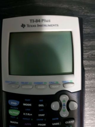Texas Instruments TI - 84 Plus Graphing Calculator -,  rarely. 8