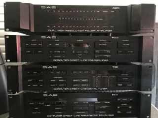 Sae A201 Dual High Resolution Power Amplifier Rare