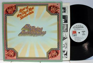 Rare Country Rock Lp - The Flying Burrito Bros.  - Last Of The Red Hot Burritos - Wlp