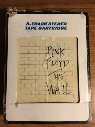 Pink Floyd The Wall Vintage Rare 8 Track Tape Late Nite Bargain
