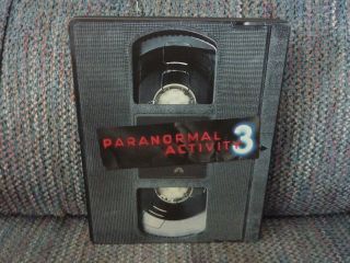 Paranormal Activity 3 (2011) Very Rare Region Blu - Ray With Steelbook Case