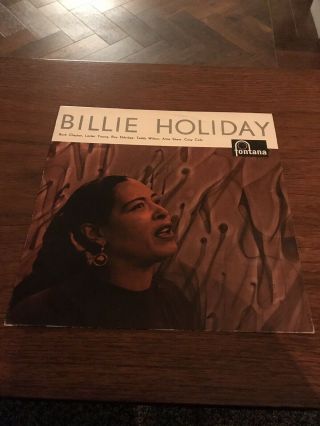 Billie Holiday Fontana Jazz 1950s 10” Lp Rare Dutch Press