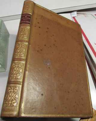 Fishing & Hunting - The Moor & The Loch/1840/rare 1st Ed/fine Leather/10 Engrvd.  Pl