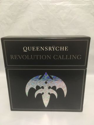 Queensryche - “revolution Calling” Complete Box Set Cd Rom - Rare - 8 Discs