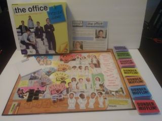 2008 The Office Trivia Game Pressman Nbc Dunder Mifflin 4123 Rare Board Game