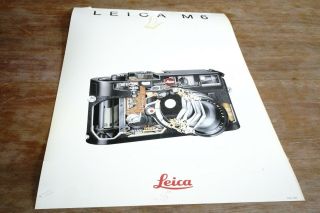 Leica M6 Rare 250gsm Approx.  Polyester Poster Dimensions 600x420mm