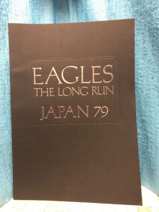 Eagles The Long Run Japan Tour Concert Program Book 1979 Rare