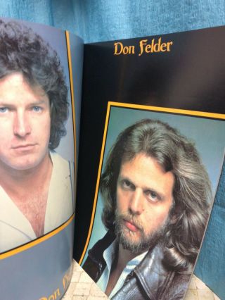 Eagles The Long Run Japan Tour Concert Program Book 1979 Rare 4