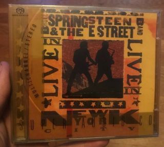 Live In Nyc By Bruce Springsteen Audio Cd W/ Slipcase Rare Like