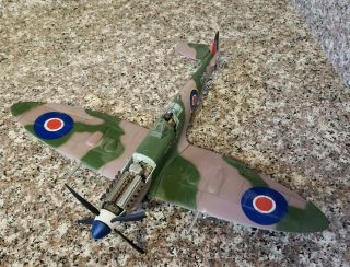 Built And Painted 1/32 Forces Of Valor Supermarine Spitfire Ix Rare.  Diecast