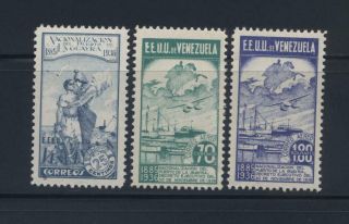 1937 Venezuela Stamps,  Rare Sct 320 NacionalizaciÓn,  Mnh