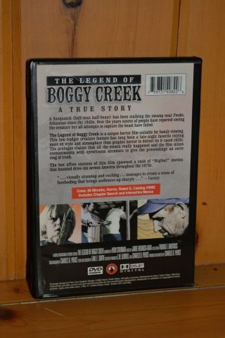 The Legend of Boggy Creek (DVD),  Rare,  Out of Print, 2