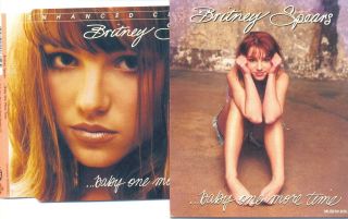 Britney Spears Rare Baby One More Time Australian Cd Single With Limited Card