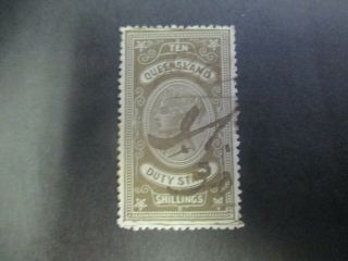 Queensland Stamps: Stamp Duties - Rare - Post (c94)