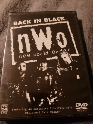 Wwe Nwo: Back In Black Dvd Rare