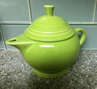 Fiesta Charteuse 2 Cup Teapot,  Rare