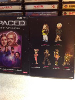 Spaced: The Complete Series (3 - DVD Set) Rare Simon Pegg Shaun Of The Dead 2