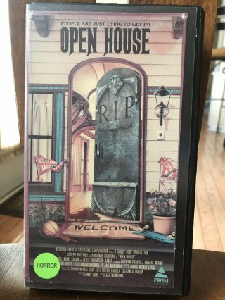 Open House (1987),  Rare,  Oop Vhs Prism Video,  Horror/slasher,  Adrienne Barbeau