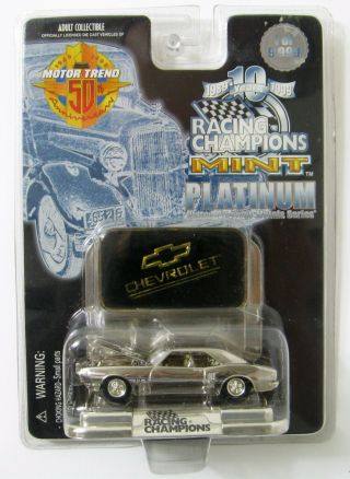 Rare Racing Champions/motor Trend 50th Pontiac Firebird In Chevrolet Package