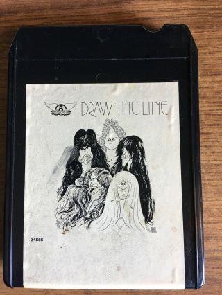 Aerosmith Draw The Line Rare 8 Track Tape Late Nite Bargain