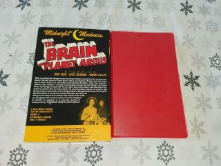 The Brain From Planet Arous VHS Big Box Midnight Madness Rare 3