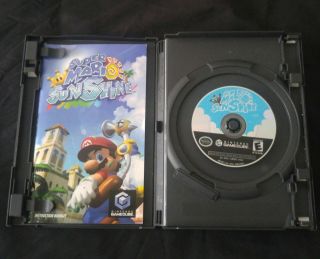 Mario Sunshine (Nintendo GameCube,  2002) Rare Variant For Display Only 3