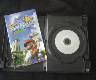 Mario Sunshine (Nintendo GameCube,  2002) Rare Variant For Display Only 4