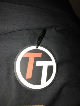 Team Titleist Tt Logo Rare Rubber Bag Tag & Clip