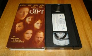 The Gift (vhs,  2000) Cate Blanchett Keanu Reeves - Rare Psychic Horror
