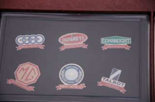 Rare 3M 36 Formula 1 Enamel Lapel Badges 1900 - 2000 Great for Goodwood Revival 2