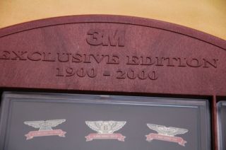 Rare 3M 36 Formula 1 Enamel Lapel Badges 1900 - 2000 Great for Goodwood Revival 8