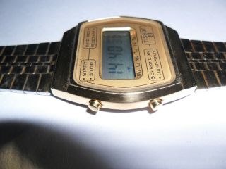 Tissot F1,  Rare 1970`s Quartz Digital Gent`s Watch,  Esa Caliber 4311, .