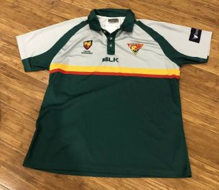 Rare Player Worn Tasmanian Cricket Training Polo Shirt Size Extra Large