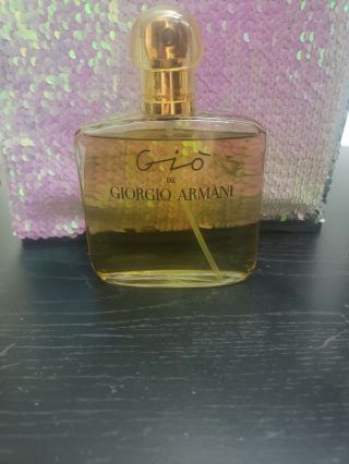 Gio De Giorgio Armani Classic Women Perfume Edp Spray 3.  4 Oz Unbox Rare