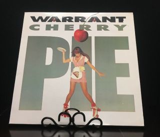 Warrant - Cherry Pie 1990 South Korea 1st Pressing Vinyl Lp Record Rare