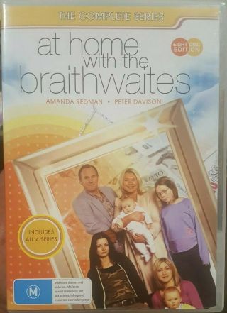 At Home With The Braithwaites Rare Dvd The Complete Series Amanda Redman Tv Show