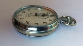 Rare Vintage Smiths 1/5 Second Stopwatch Joseph Lucas Ltd 3