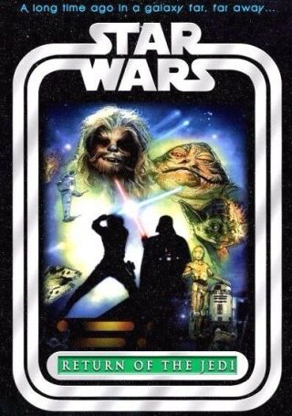 Star Wars™ Episode Vi Return Of The Jedi First Release Out Of Print Rare Dvd