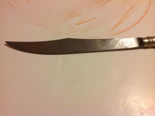 Rare Vintage Cattaraugus Cutlery Little Valley Hunting Kitchen Knife with stag h 3