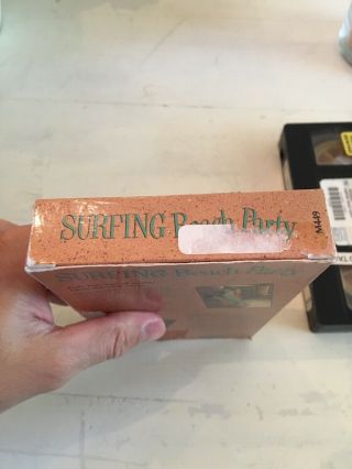 Rare & Oop Surfing Beach Party Vhs 1984 Media Video Boys Jan And Dean 4