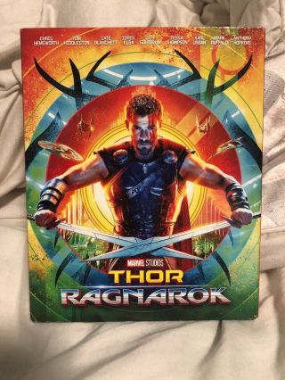 Thor Ragnarok Target Blu - Ray Dvd Limited Oop Rare Like -