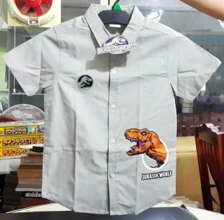 2018 Jurassic World Jurassic Park Thai Sp Boy Kid T - Shirt Mega Rare