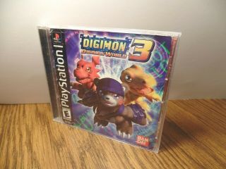 Digimon World 3 Ps1 (playstation) Vgc Rare Complete