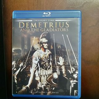 Demetrius And The Gladiators Blu Ray (twilight Time) Rare Oop