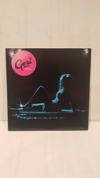 & Rare Geri Halliwell (spice Girls) Uk 4 Track Cd Promo Of " Ride It "