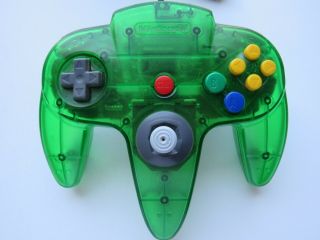 OEM Nintendo 64 N64 Jungle Green Funtastic Authentic Video Game Controller Rare 4