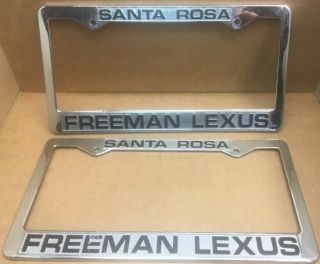 Rare Lexus (santa Rosa Ca. ) Freeman Car 